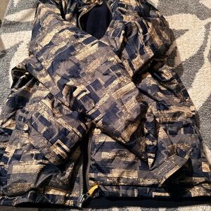 Stylish Kids' Patterned Pea Coat